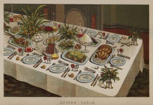 Avondmaal tafel door English School