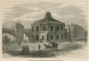 Surrey Chapel, Blackfriars Road, Southwark (Rowland Hills Chapel) door English School