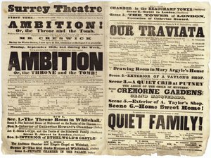 Surrey Theatre affiche door English School