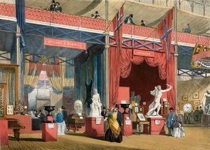 Zweden en Denemarken, Grote Tentoonstelling, 1851 door English School