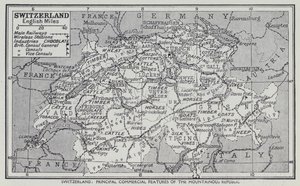 Zwitserland, Belangrijkste commerciële kenmerken van de Bergachtige Republiek door English School