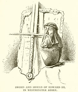 Zwaard en Schild van Eduard III in Westminster Abbey door English School