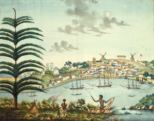 Sydney Cove en Stad, ca. 1806