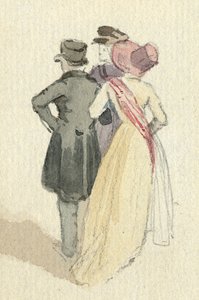 Drie figuren, ca. 1825