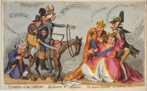 Het temmen van de feeks: Katharine en Petruchio; De moderne Quixotte, of wat je wilt, 1791