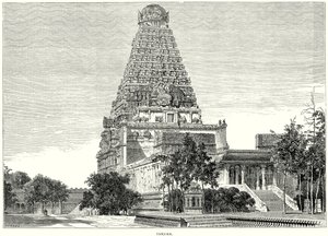 Tanjore (gravure) door English School