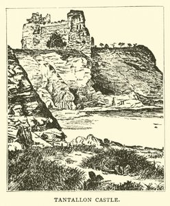 Tantallon Castle door English School