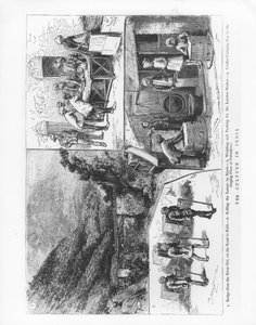 Theecultuur in India, 1883 door English School