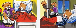Teddy slaapt