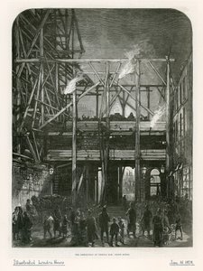 Temple Bar, Londen. Sloop, 1878 door English School