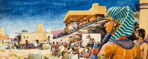 Tempelbouw in Egypte door English School