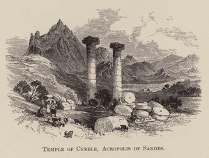 Tempel van Cybele, Akropolis van Sardes door English School