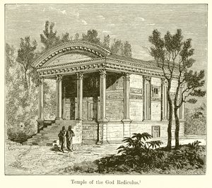 Tempel van de god Rediculus door English School