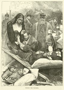 Verzorging van de gewonden, september 1870