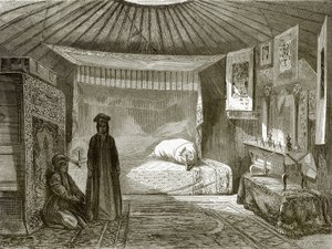 Tent van een Kalmukse prinses door English School