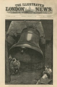 Testen van de grote klok voor St Paul