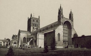 Tewkesbury Abdij door English School