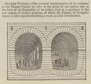 Thames Tunnel door English School