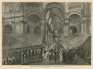 Dankzegging bezoek van Koning George III aan St Paul