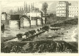 Het incident van 17 april, april 1871 door English School