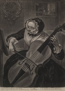 De Oude Flierefluiter, ca. 1750 (mezzotint)