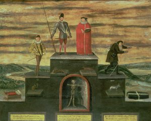 De leeftijden van de mens, eind 16e eeuw