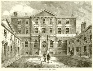 The Albany, in 1800 door English School