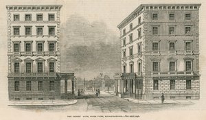 De Albert Gate, Hyde Park, Knightsbridge door English School