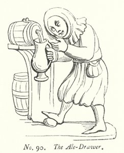 De bier-tapper door English School