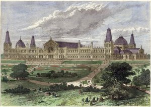 Het Alexandra Palace door English School