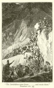 "De Amalekieten kwamen neer...en sloegen hen", Numeri, xiv, 45