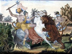 De Amazonen, ca. 1830 door English School
