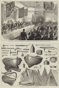 De Arctische Expeditie (gravure) door English School
