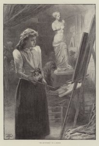 De kunststudent door English School