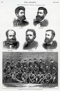 De Oostenrijkse Pool Expeditie, gepubliceerd in The Graphic, 14 november 1874 door English School