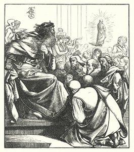De Avatar van Zeus (gravure) door English School