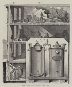 De Babcock zelfwerkende brandtank door English School