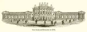De Bank of England in 1785 door English School