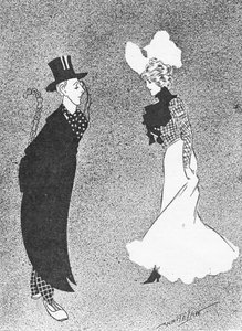 The Bare Fact, illustratie uit The King, 25 mei 1901 door English School