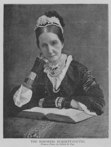 De barones Burdett-Coutts (gravure)