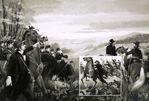 De Slag bij Antietam door English School