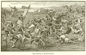 De slag bij Bannockburn