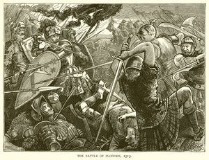 De slag bij Flodden, 1513