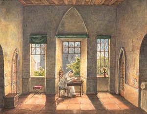 De Beauchamp Toren, c.1825 door English School