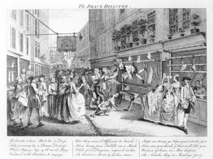 De Ramp van de Beaux, 1747 door English School