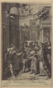 De onthoofding van Johannes de Doper door English School