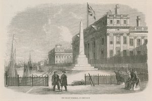 Het Bellot Memorial in Greenwich, Londen