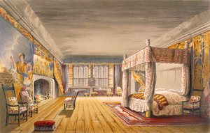 De Beste Slaapkamer, Cotehele House, ca.1830-40 door English School