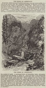 De Birks van Aberfeldy (gravure) door English School