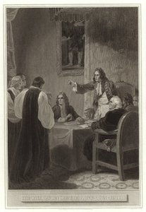 De bisschoppen voor de Privy Council 1688 door English School
